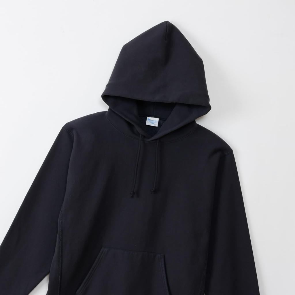 REVERSE WEAVE(R) Hooded Sweatshirt, Long Sleeve, 11.5oz Cotton, USA, One-Point Logo Embroidery, C3-C118-055-M-25FW