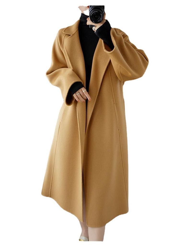 Women's Trendy Long Plus Size Cardigan Coat - Autumn/Winter 2025 Collection