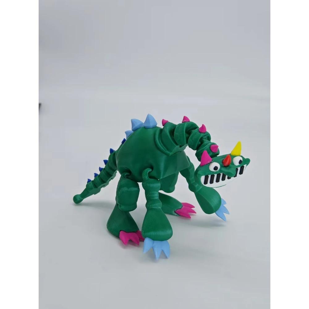 Doey Der Teigmann Actionfigur Spielzeug PVC Pianosaurier Figur Sammlerstück Modell Spielzeug für Kinder Geburtstagsgeschenk