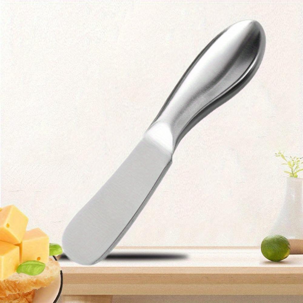 1PC Stainless Steel Butter Cutter Cheese Jam Spreaders Wipe Cream Cutter Utensil Multifunction Butter BreadKnife Kitchen Gadget