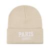 Large Version Knitted Hat Female Face Small Embroidered Letters Wool Pullover Hat Big Head Circumference Street Tide Hat