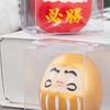 Japanese Ceramic Daruma Doll Crafts Inspired Wealth Prosperity Decor Lucky Charm Fortune Ornament Landscape Home Desk Decor