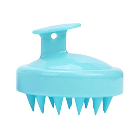 Silicone Scalp Massage Brush for Hair Washing Soft Head Scrubber for Deep Cleaning Exfoliating Gentle Dandruff Removal Brush for Home
