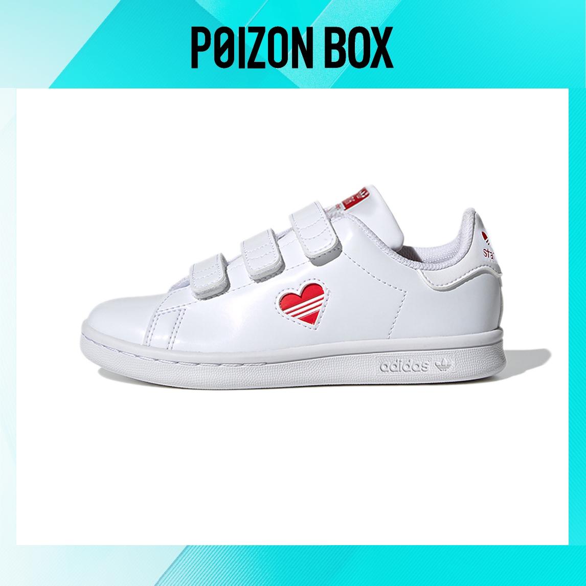 

кроссовки adidas originals Stan Smith White/Red Children s Cricket Shoes (BP) FZ2834