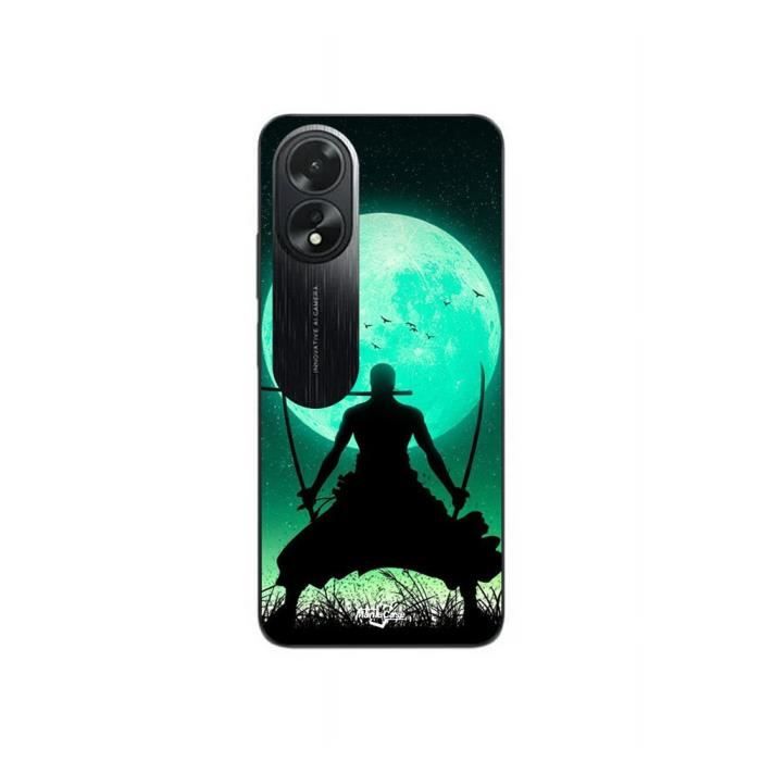 Oppo A38 Roronoa Zoro Triple Sword Full Moon Case Maniacase