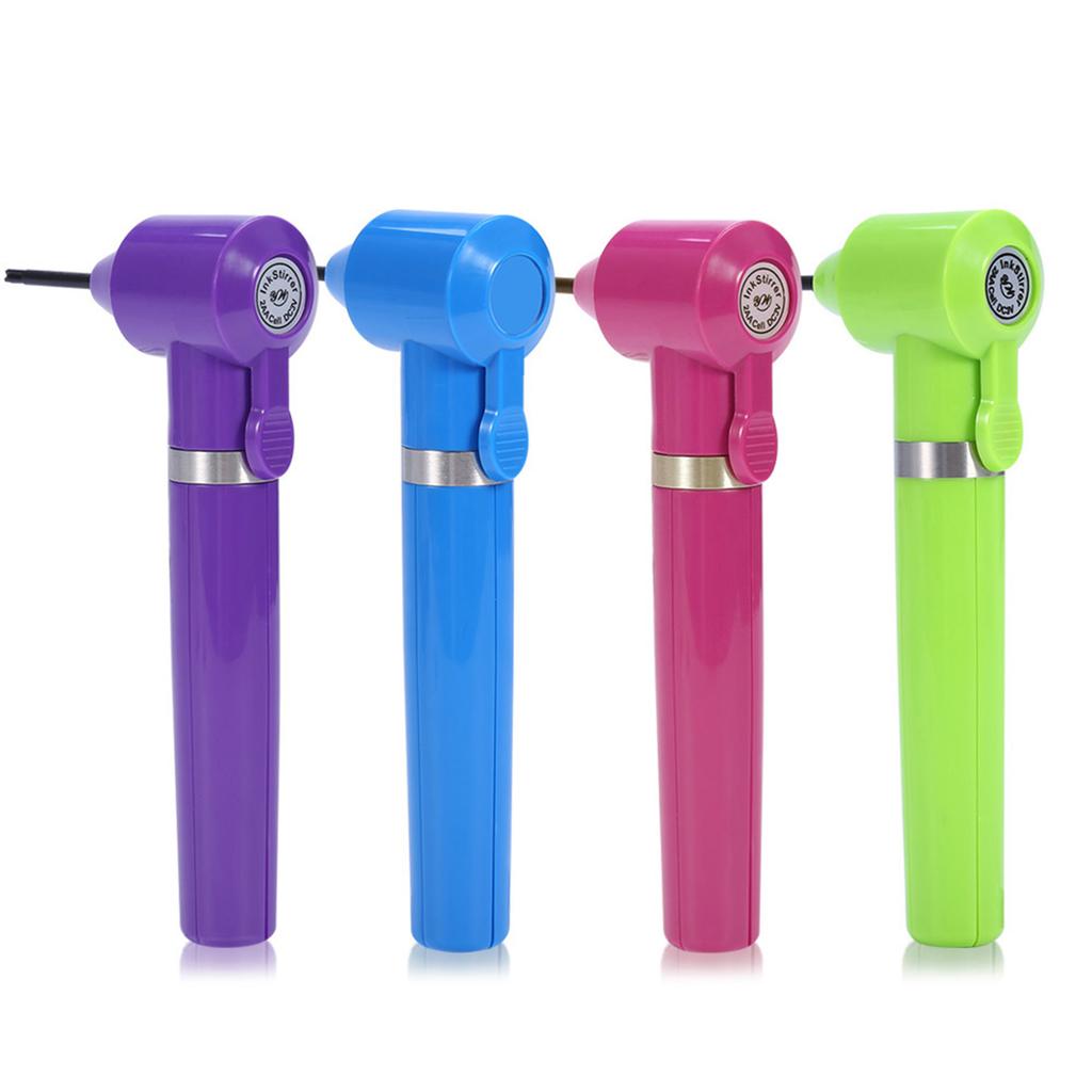 Electric Tattoo Pigment Ink Mixer Color Blender Tattoo Accessory with 5 Mixing Sticks