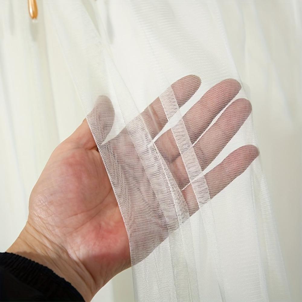 with Strap Bedroom Partition Sheer Curtain Double Layer Entrance Curtain  Summer