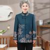 Herbst Tang-Anzug Jacke für ältere Frauen
