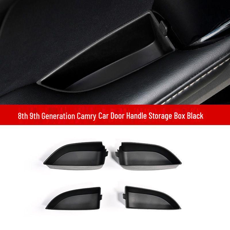 

8th & 9th Gen Camry Anti-slip Door Slot Interior Mats - Customized Small Storage Accessories