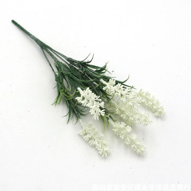 

Artificial Plants Leaves Evergreen Leafs Wedding Party Wall Green Grass Accessories Home Decoration Simulation Flowers