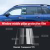 For Mercedes Benz AMG GLB 2024 2025 Anti-scratch Car Interior Center Console Media Dashboard Navigation TPU Protector Film