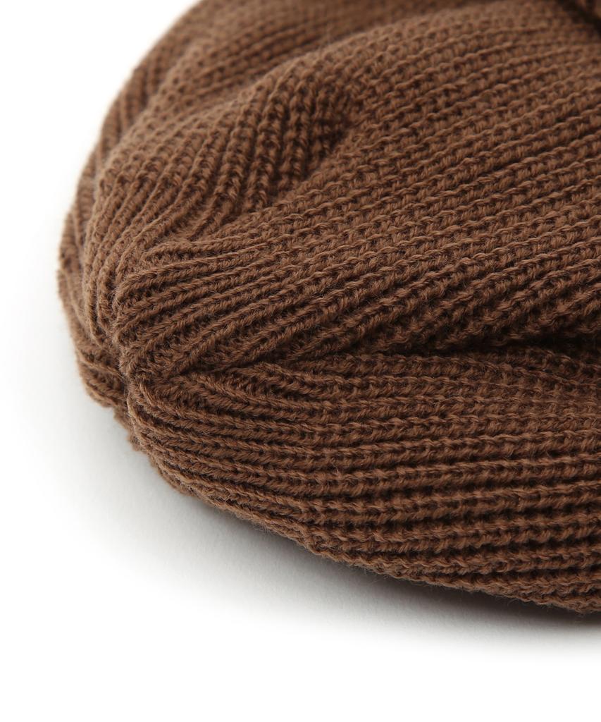 Eondeokeonteulol Short Beanie / Marine Fit / Double Tab / O Brown