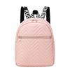 New trendy v-pattern backpack for women's spring and summer fresh, simple and fashionable small backpack