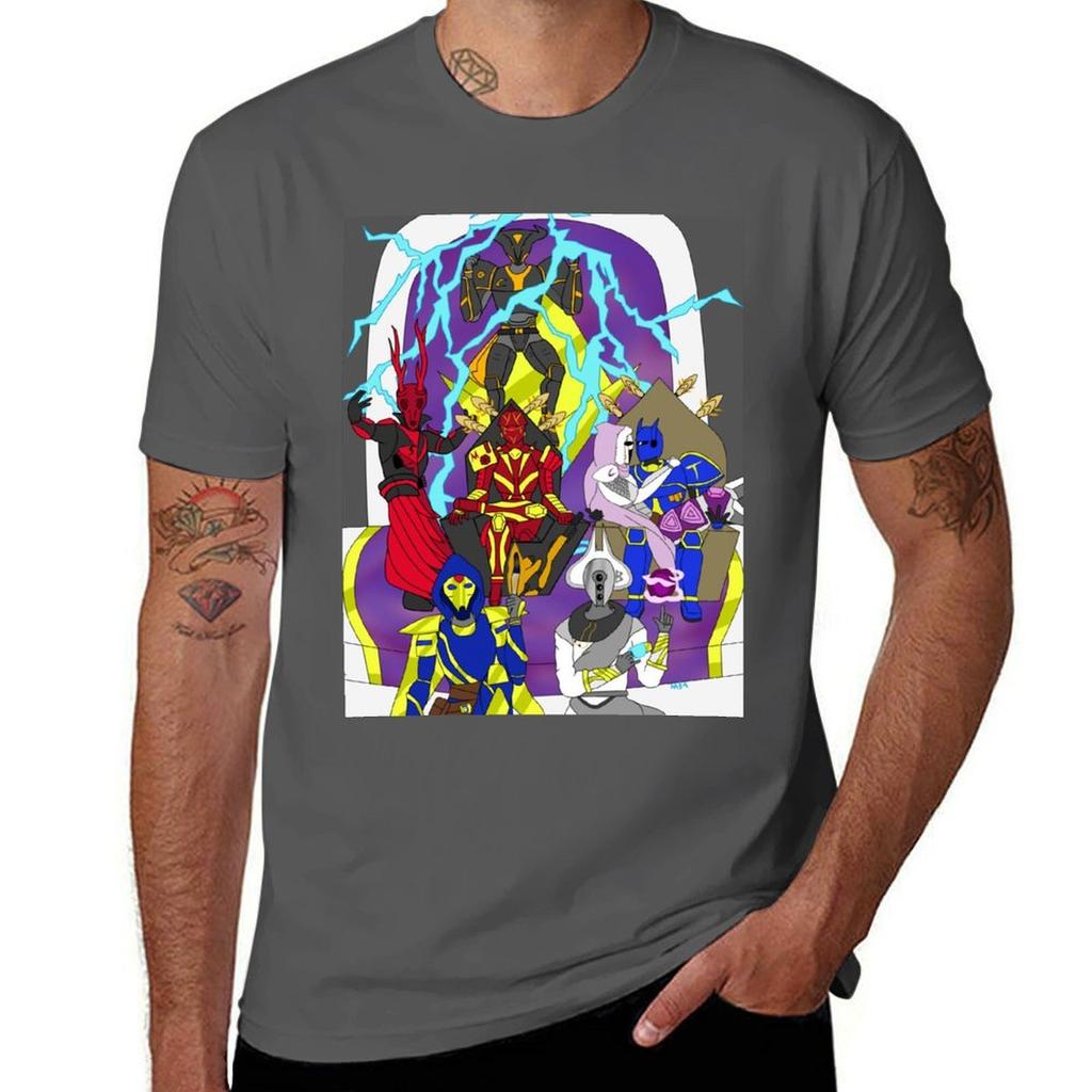 Destiny 2 Crew Tshirt Running Gym Short Sleeve Sports Tee