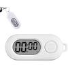 BTTime Sports Timer Stopwatch, Small LCD Display, Large Screen, Waterproof, Portable Study Timer,...