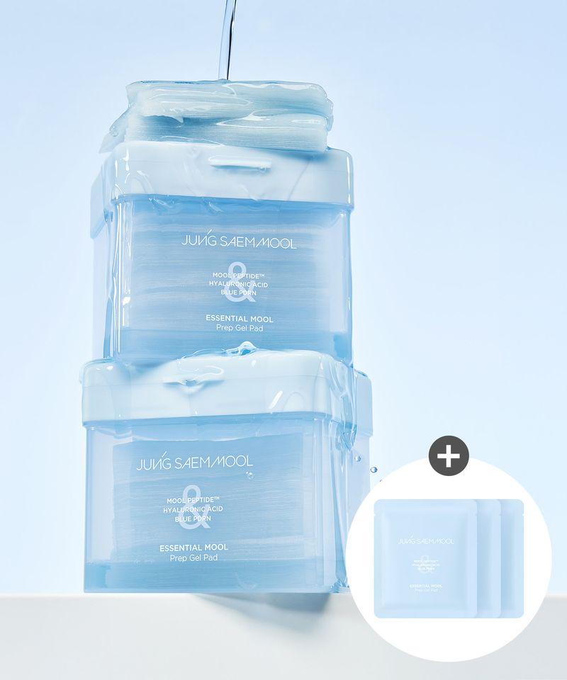 Essential Water Prep Gel Pads 70 Sheets (Free Gift: 3 Packs of 2 Prep Gel Pads)