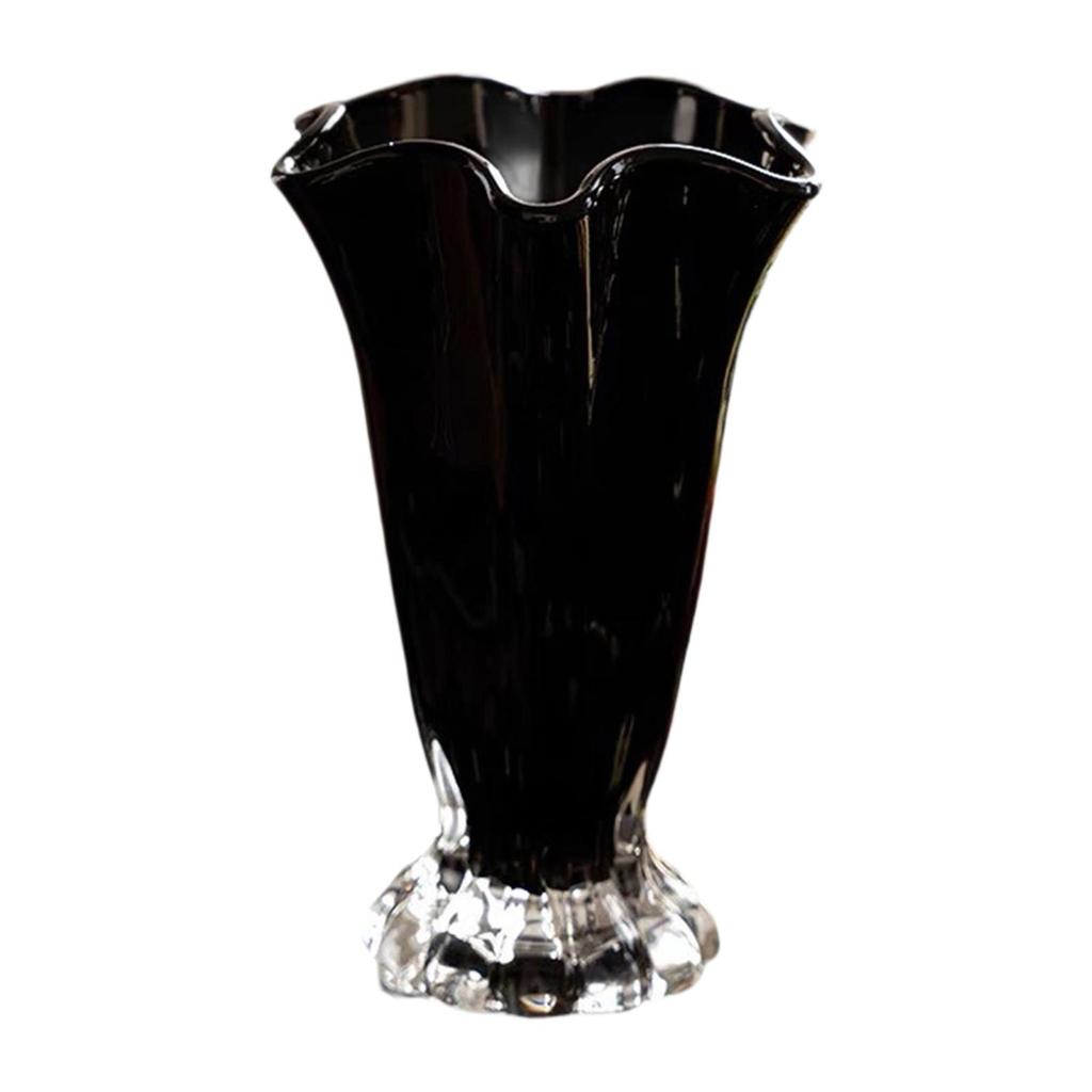 Creative Vase Petal Shape Macaron Color Delicate and Elegant Water Grown Flowers Vase, Desktop Floral Art Decoration Ornament