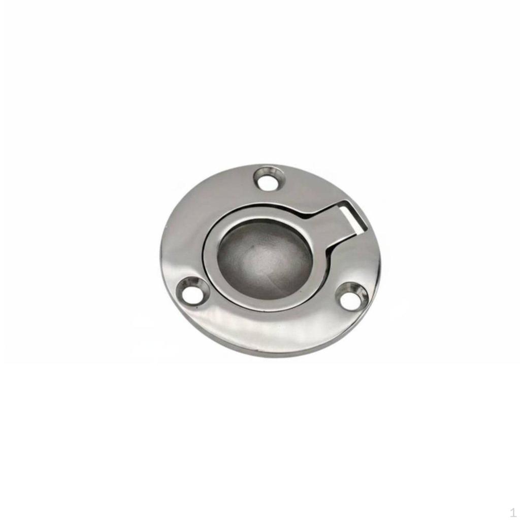 Marine Compartment Door Pull Handle Stainless Steel Loop Mirror Polished Deck