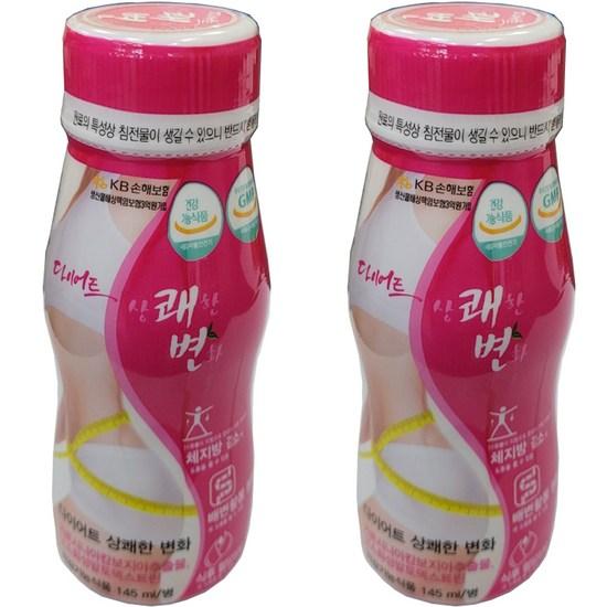 Diet Refreshing Change Kwaebyeon Drink, 145ml, 2 units,Korean health food