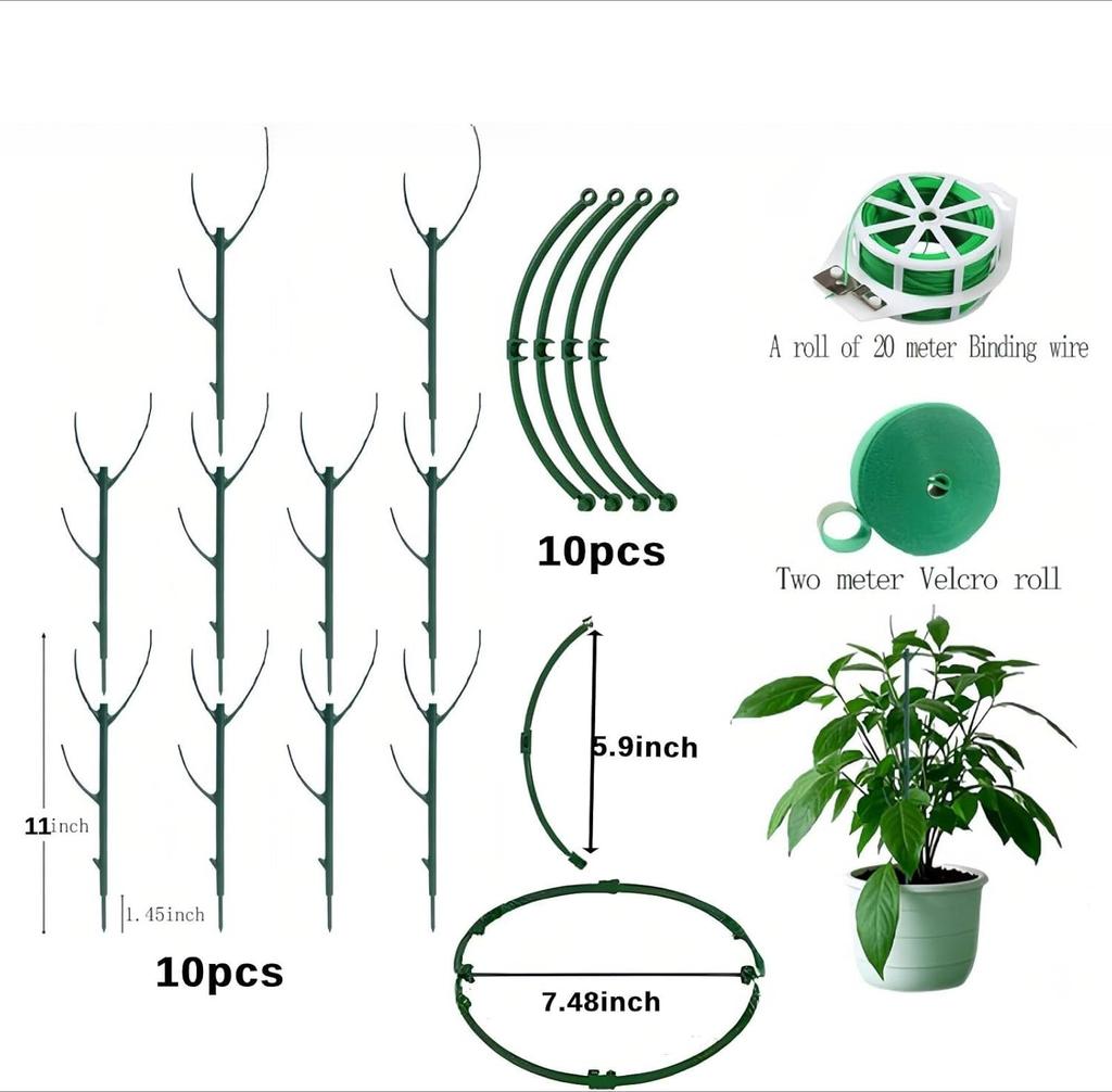Stackable PP Plastic Pots Durable Climbing Plants Support Structures for Indoor & Outdoor Use Home & Garden Accessories