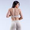 Seamless Backless Halter Yoga Sports Bra – Anti-Exposure, Back Shaping Vest