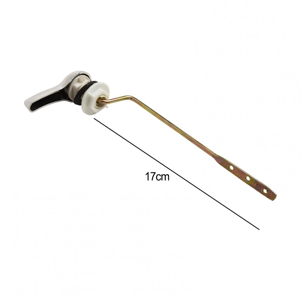 Master Plumber Chrome Toilet Tank Flush Handle Fits Most Standard Toilets