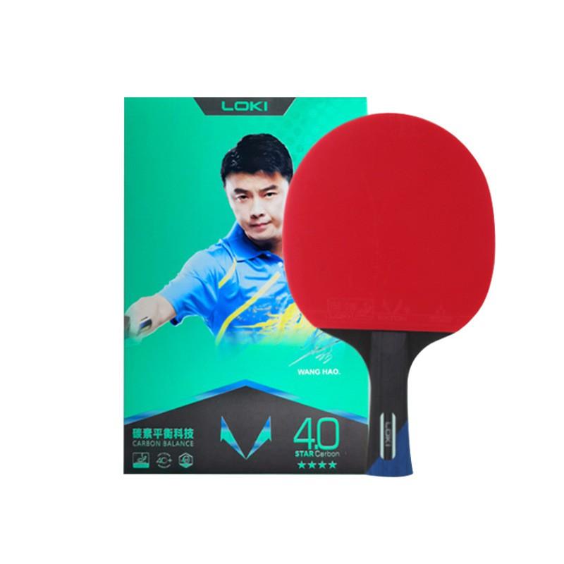 LOKI Carbon Tischtennisschläger Anfänger Erwachsene Unisex Training Wettkampf Gebrauch Einzelschläger