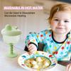 Entzückbarer, auslaufsicherer Becher für Kinder, Plastikbecher mit Deckel und Messskala, PP-auslaufsicherer Tumbler für Milch & Saft
