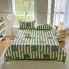 Cotton Thickened Printed Bed Cover Three-piece Set, Four-season Universal Non-slip Padded Cotton Bed Cover, Pure Cotton Tatami Bed Sheet Wholesale
