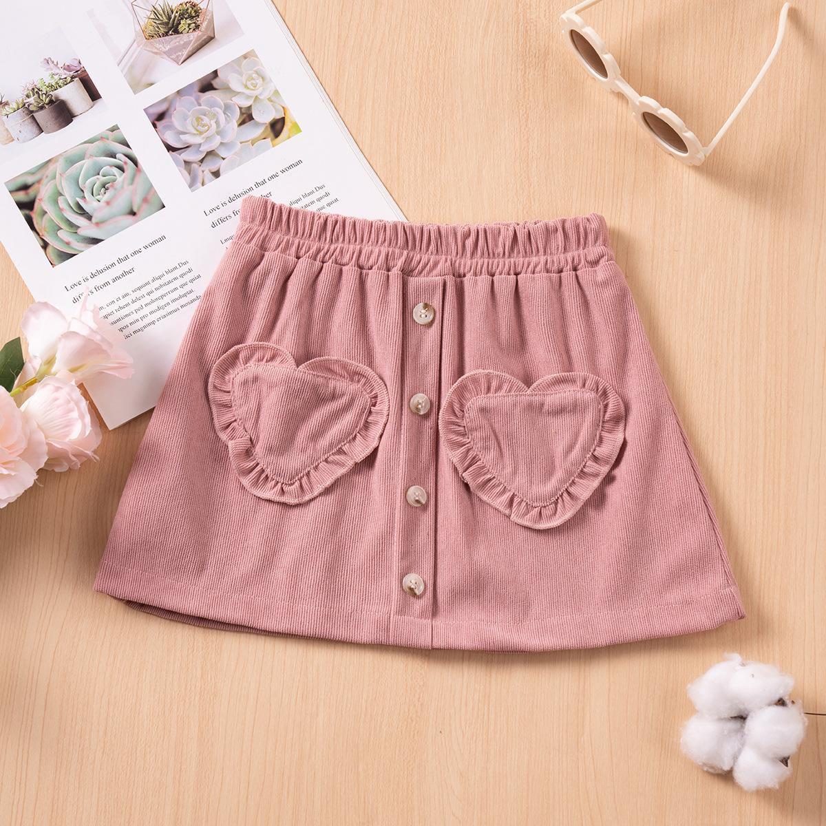 

Юбка для девочек Sweet Princess, однотонная, весенне-осенняя детская модная юбка 110cm（3-4Y） розовый