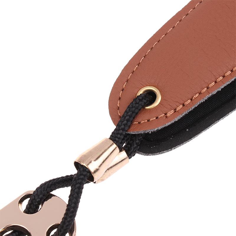 Saxophone Strap Neck Leather Strap Saxophone Lanyard For Adult Children Soprano Tenor Alto Baritone Sax Musical Instrument