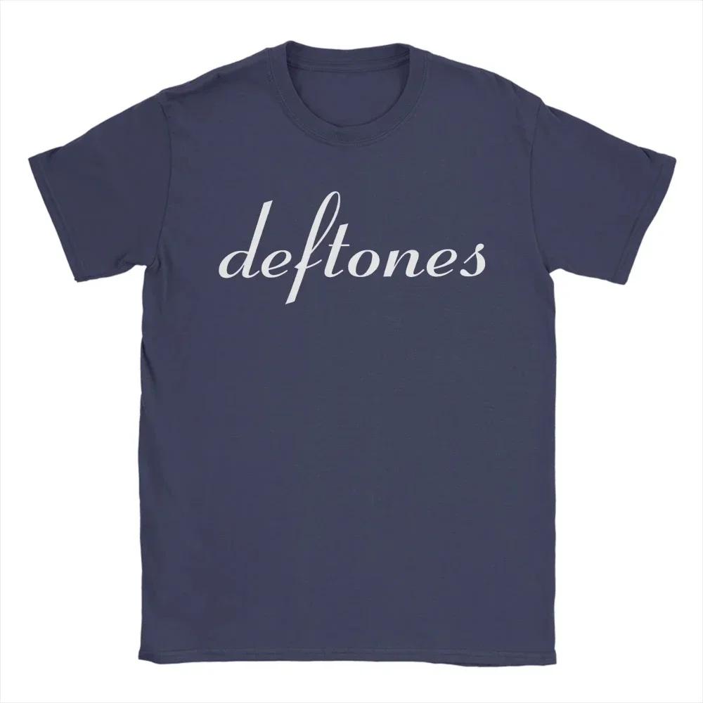 Streetwear T Shirt Summer Deftones Rock Band Hippie Tshirts Cotton Tee Shirt For Unisex Wounisex Awesome Pattern Short Sleeve Tees
