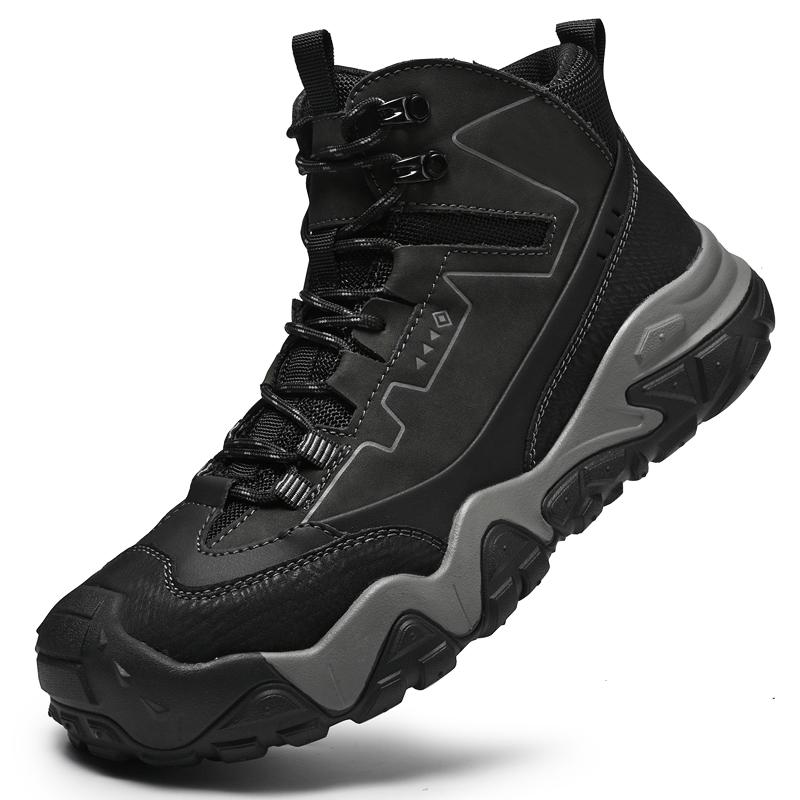 Scarponcini da Trekking Comodi da Uomo Sneakers Casual Scarpe da Passeggio Quotidiano da Viaggio Calzature da Trekking alla Moda Scarpe in Mesh Leggere