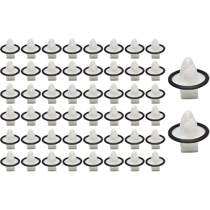 50PCS Side Body Panel Trim Molding Clip Center Molding Clip Bumper Corner Cover Clip Compatible with Mercedes Benz Sprinter 1500 2500 3500 3500XD #