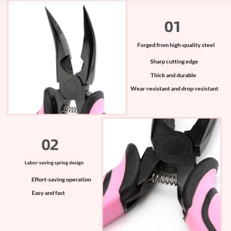 Handheld Chicken Bone Pliers With Curved Nose & Spring Mechanism Suitable For Quick Duck Feet Efficient Poultry Deboning