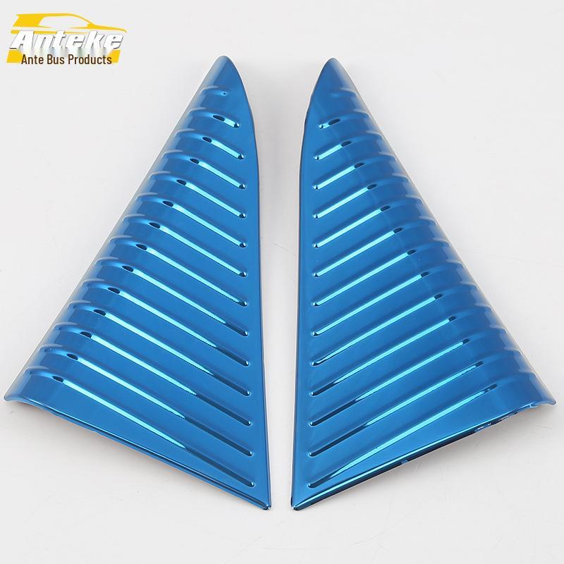 18 Kia Sportage Rear A-Pillar Triangle Sequin Decorative Panel Accessory