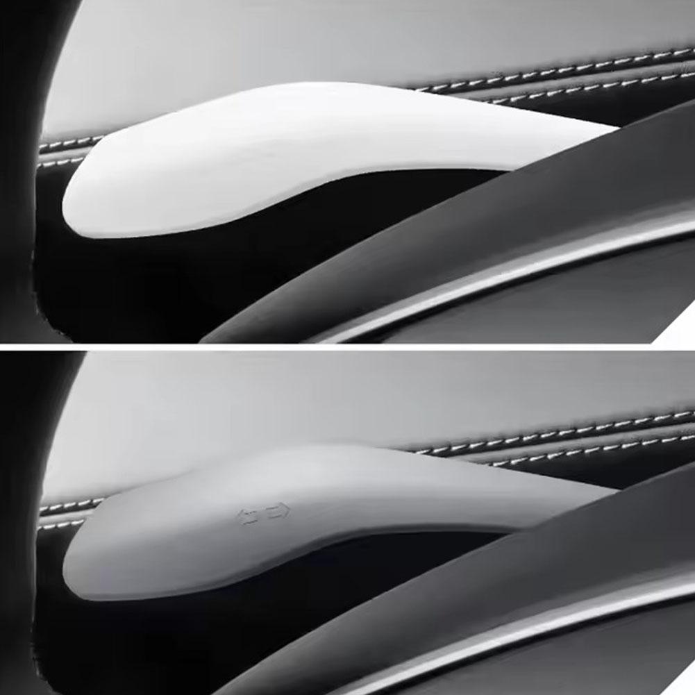 For Tesla Model Y Juniper 2025 Gear Shift Lever Cover Silicone Steering Wheel Handle Protection Shifter Shell Accessories