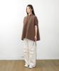 AMES-WORLDWIDE Nylon Wide Pants Ivory
