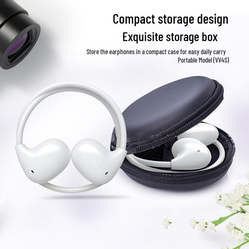 Wireless Ear-Hook Bluetooth Headphones with Air Conduction and Long Battery Life for Running