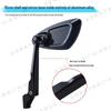 High-Definition Aluminum Alloy Rearview Mirror for Niu No. 9 Electric Car - Universal Model