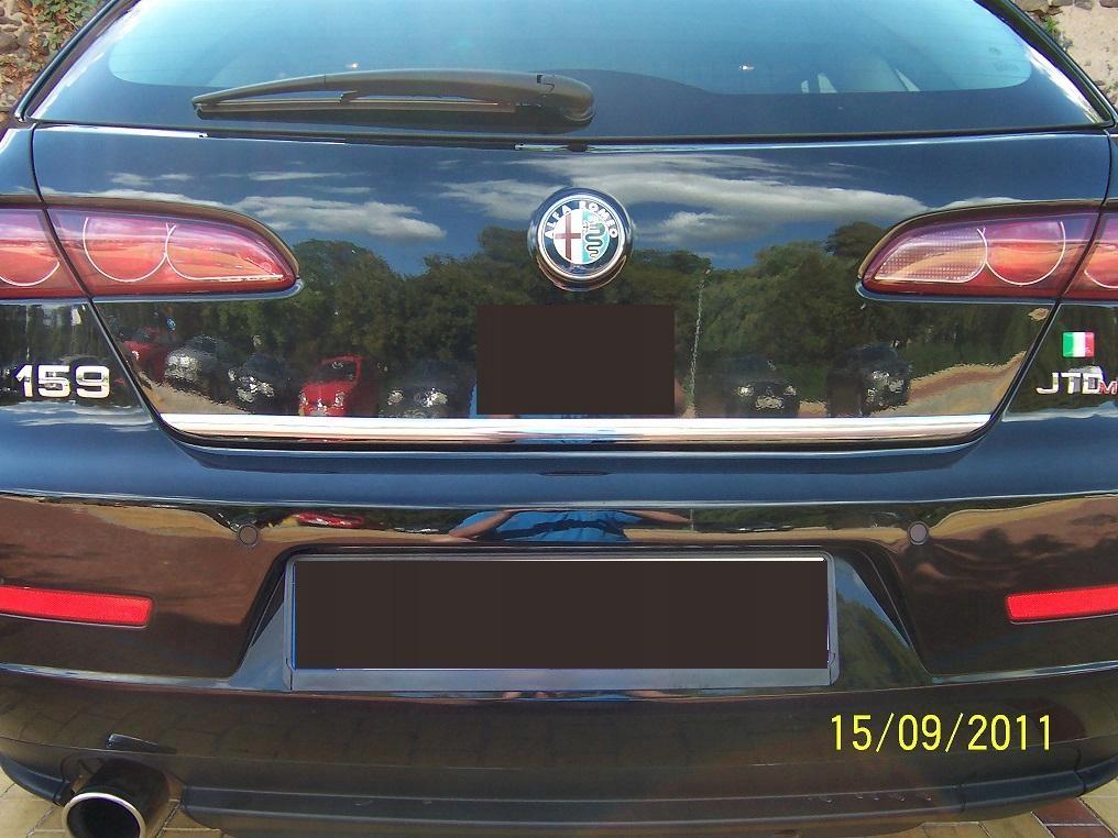 Alfa Romeo 159 Sw Chrome Chrome Strip On Tailgate