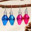 European & American Christmas Earrings: Santa, Snowman, Bells, Socks, Candy Canes - Holiday Gift Collection