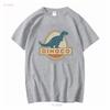 Dinoco Oil 1930 Vintage Womens T Shirt Long or Short Sleeves Vintage Washed Homme Soft Stylish Slightly Streetwear Fashion