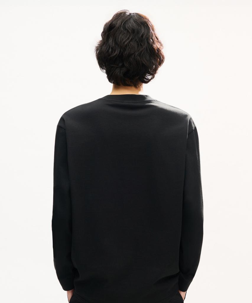 KENZO Unisex Gats Kenzo Signature Long Sleeve T-Shirt_K263Aut401Bkx