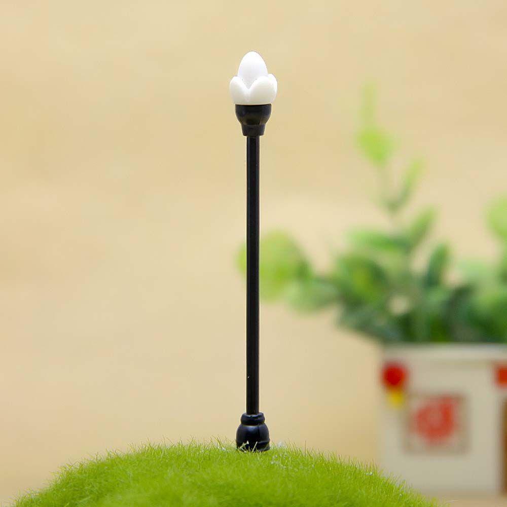 DIY Plastic Decoration Fairy Craft Garden Street Lamp Landscaping Artificial Lamp Miniature Lamp