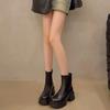 Thick-soled Martin boots Women's autumn and winter Martin boots 2025 New thick-heeled early autumn boots Autumn and winter boots Skinny boots