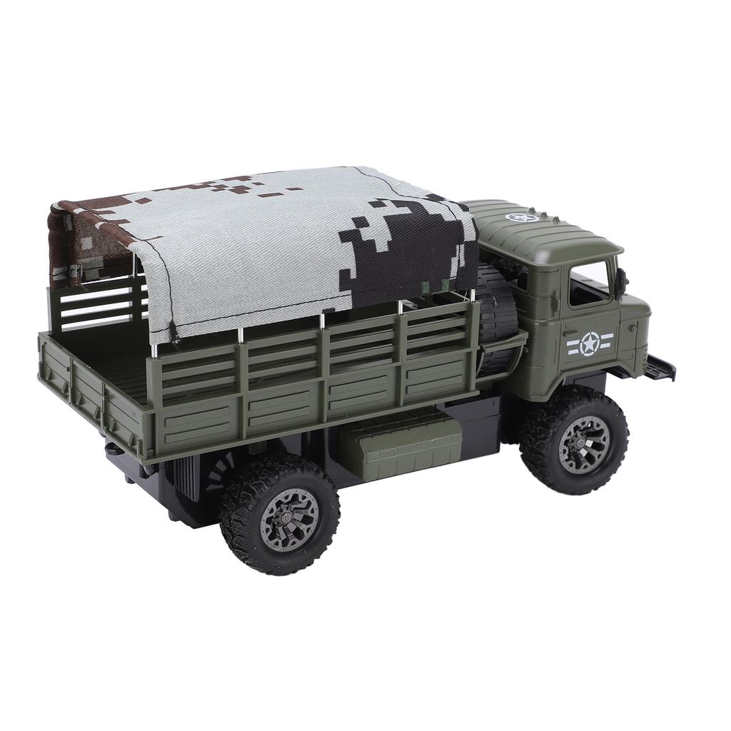 Drahtlose Fernbedienung Militär LKW Allradantrieb Offroad RC Modellauto Spielzeug mit Licht