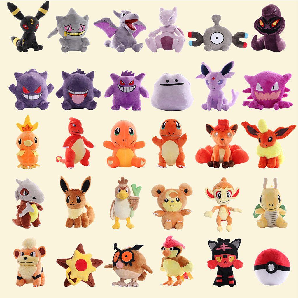 Pokemon Plush Toy: Charmander, Squirtle, Bulbasaur, Snorlax Doll