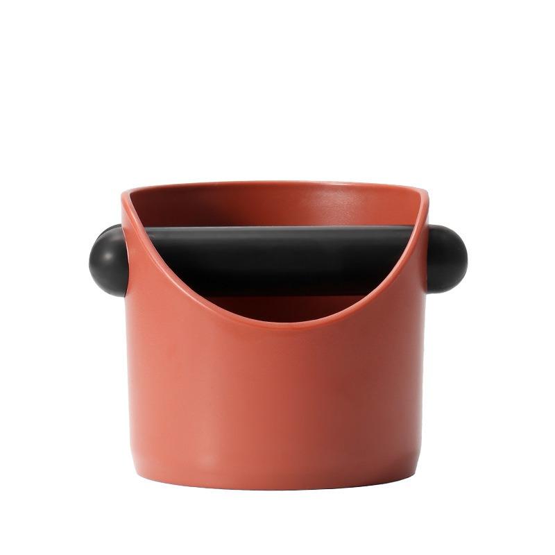 Coffee Grounds Powder Bucket Home Espresso Machine Handle Knockbox Container Organizer Abs Dregs Slot Waste Dregs Recycling Bin