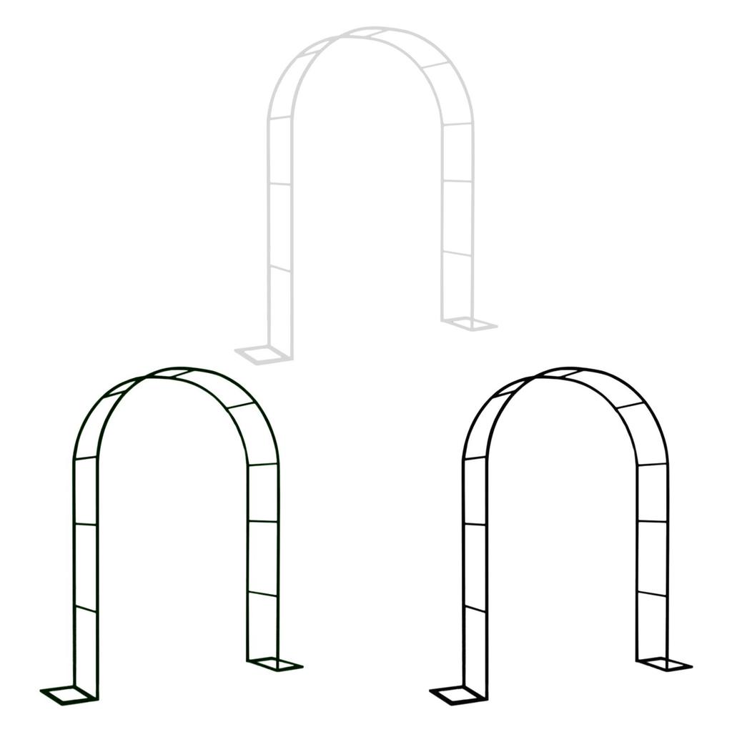 Garden Archway Wedding Trellis Arbour Arches Heavy Duty Garden Arch for Gardening Lawn Entrance Wedding Party Decoration
